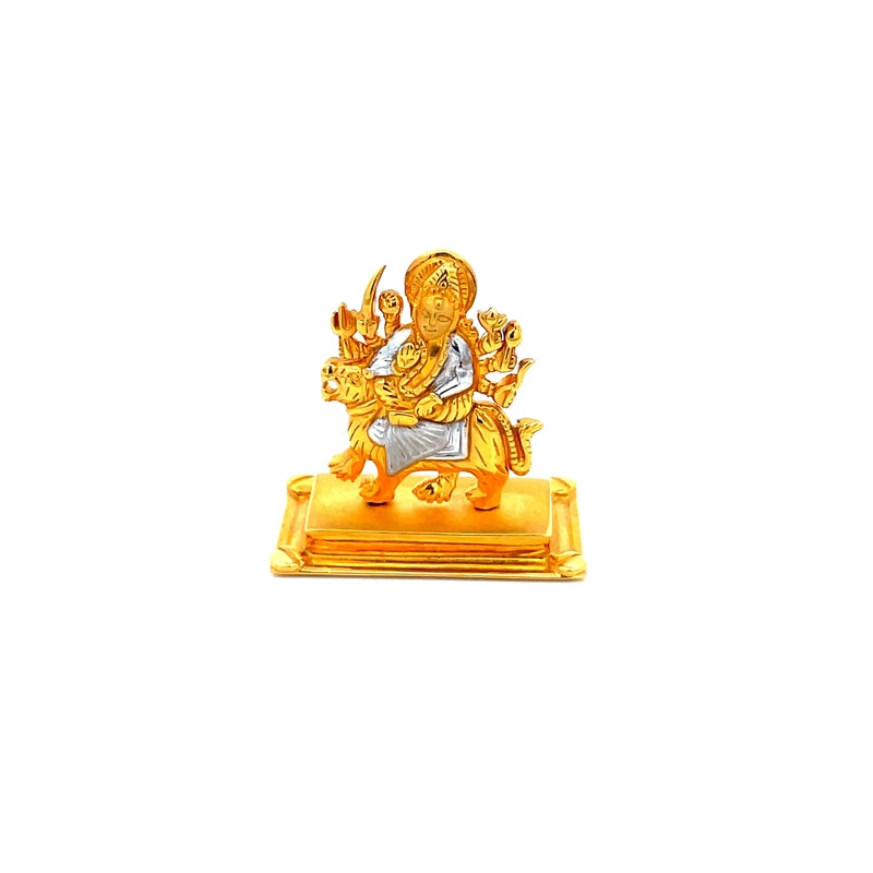 Devi Maa Gold Statue |Sherawali MATA Rani | Spiritual Puja Vastu