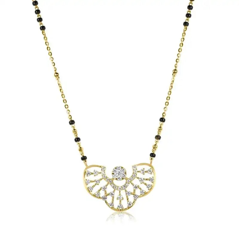 Fancy style Diamond Mangalsutra