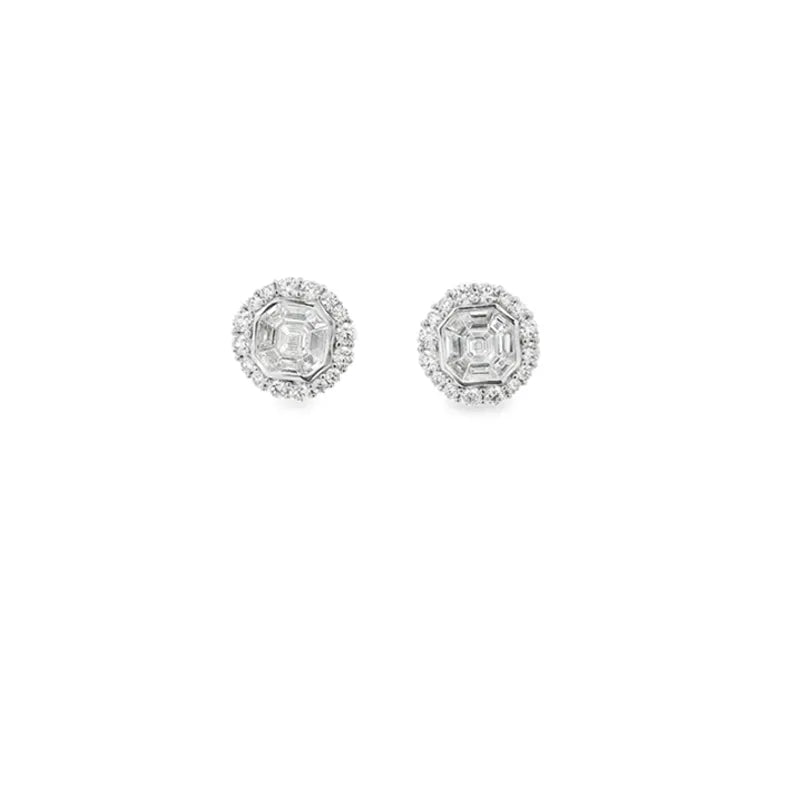 Elegant Diamond Pendant Set