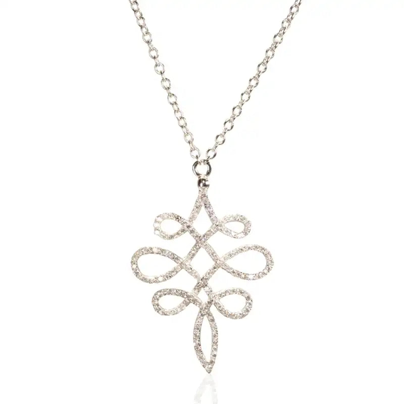 Fancy Motif Diamond Necklace