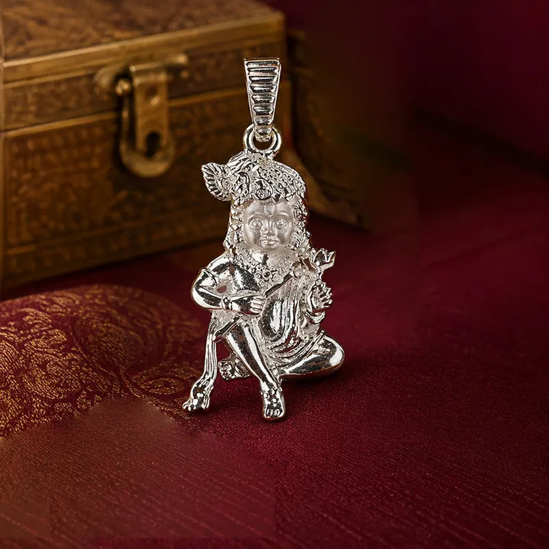 Bal Gopal Krishna Gold Pendant