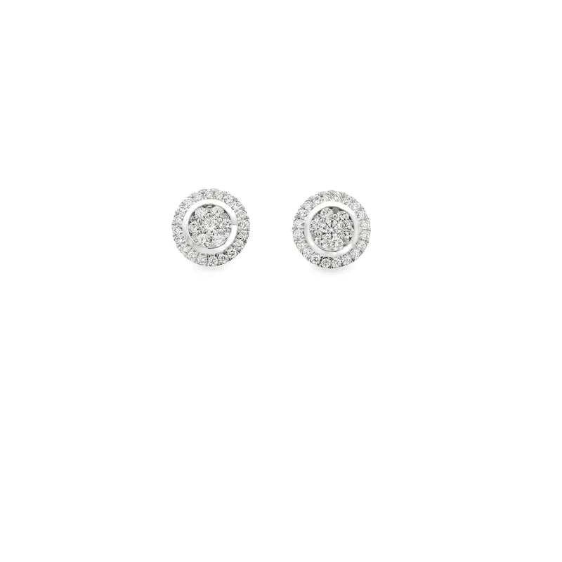 Elegant Diamond Pendant Set