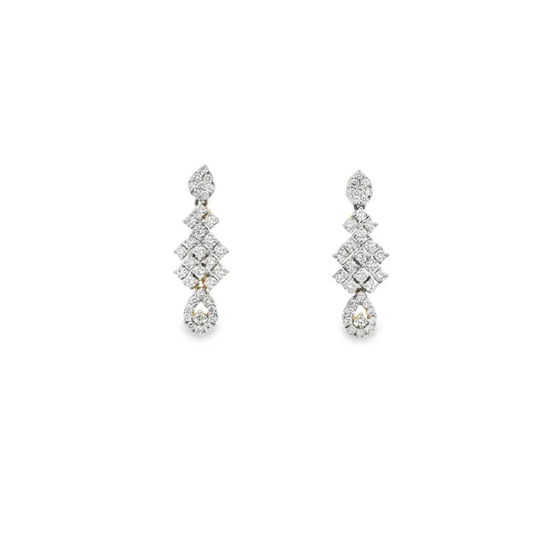 Elegant Diamond Pendant Set