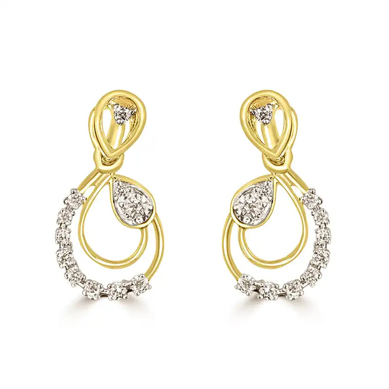 Signature Gold Diamond Pendant Set