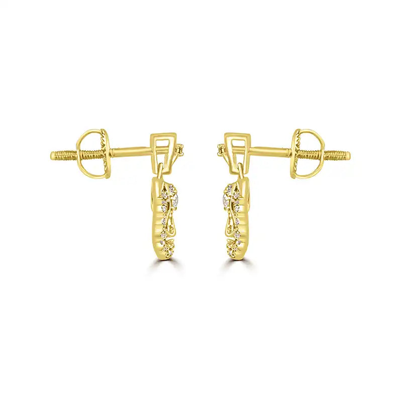 Signature Gold Diamond Pendant Set