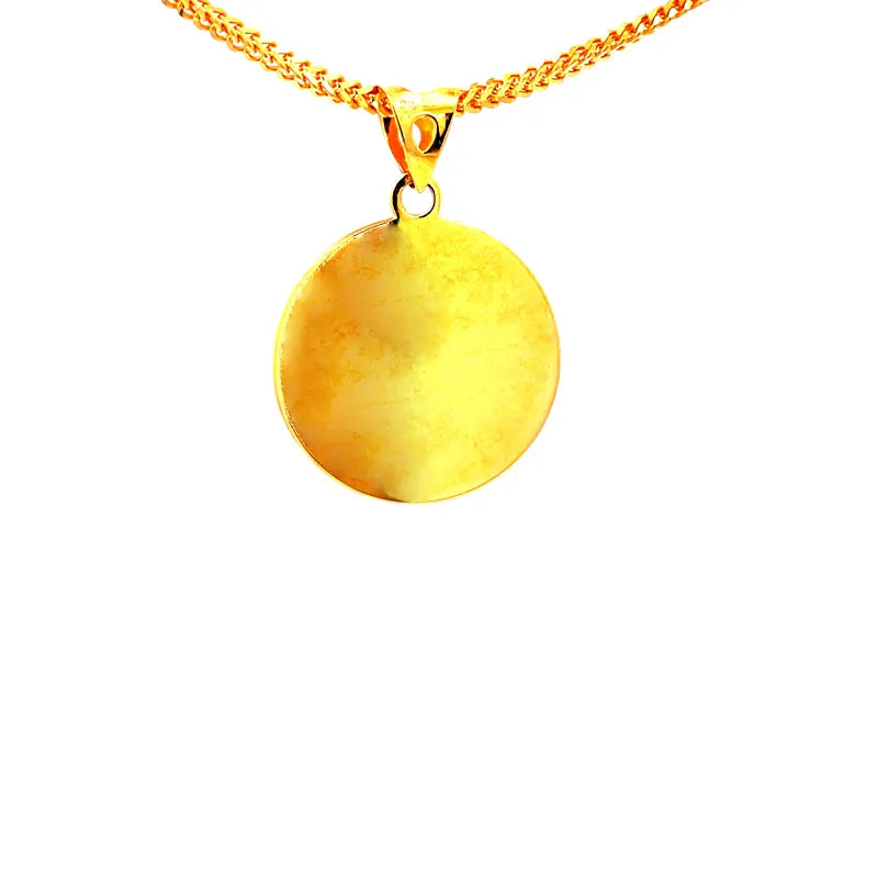 Devi Maa Pendant in 22K Gold