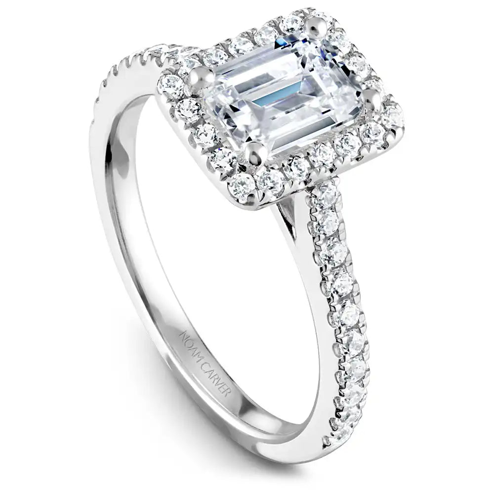 Noam Carver Semi Mount Engagement Ring