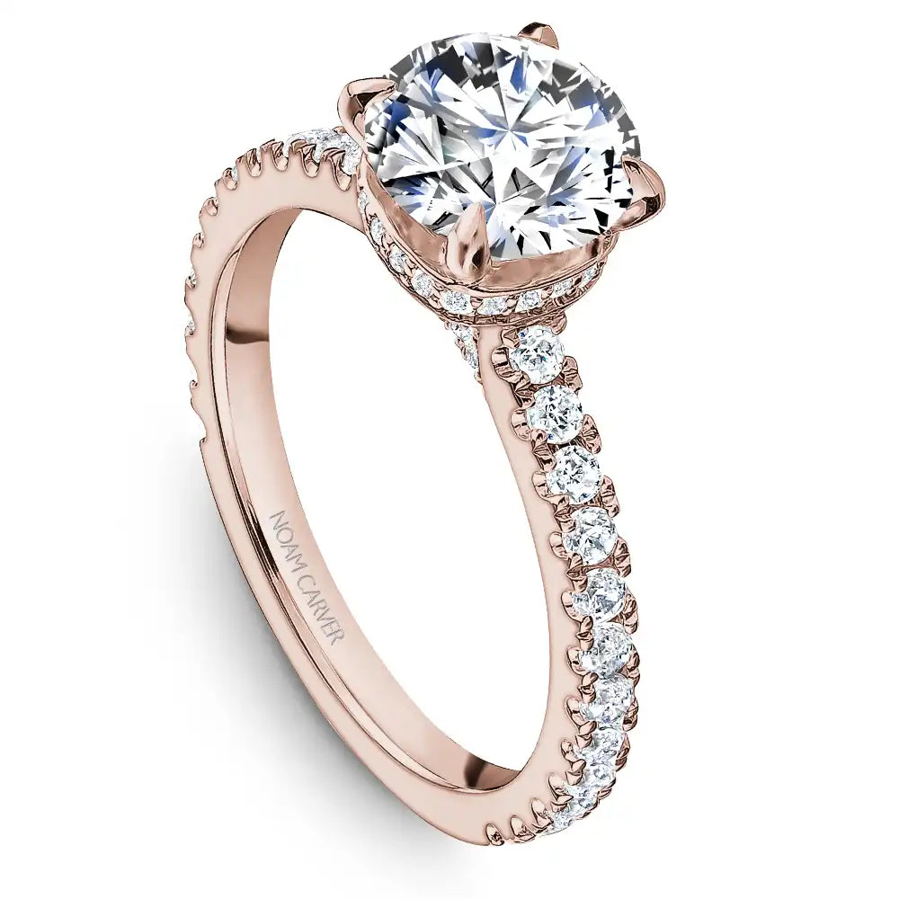 Noam Carver Semi Mount Engagement Ring