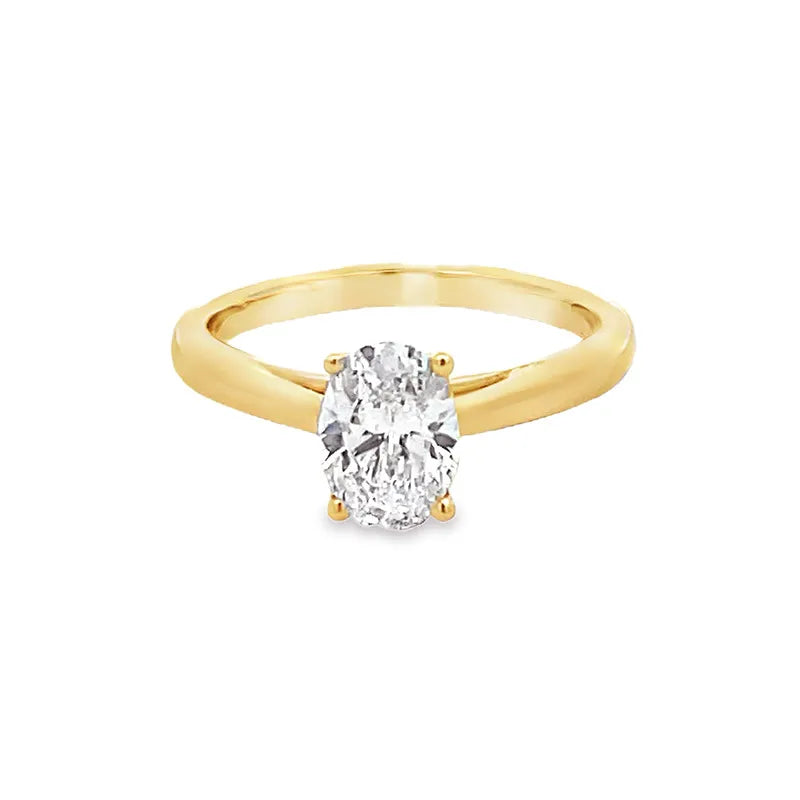 Elegant Gold Engagement Ring