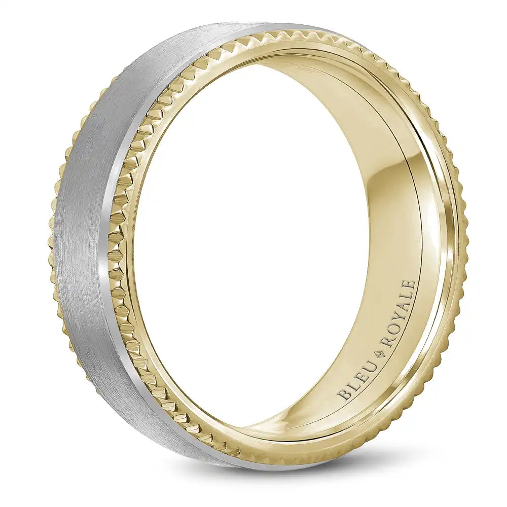 Bleu Royale Wedding Band