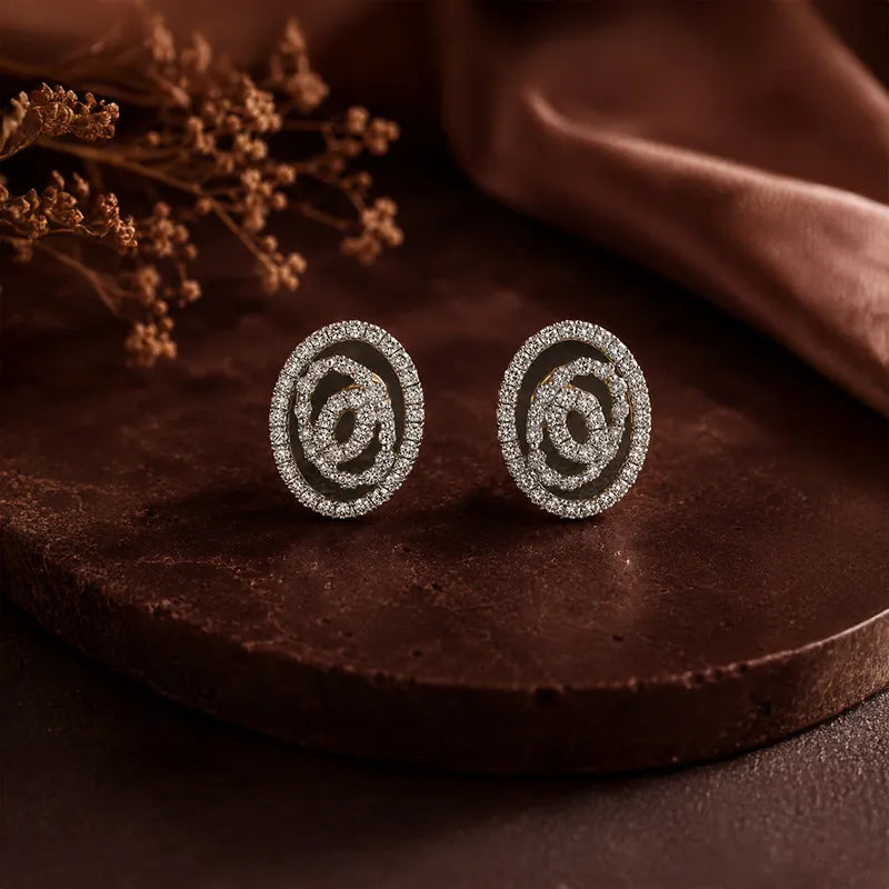 Elegant Diamond Earrings