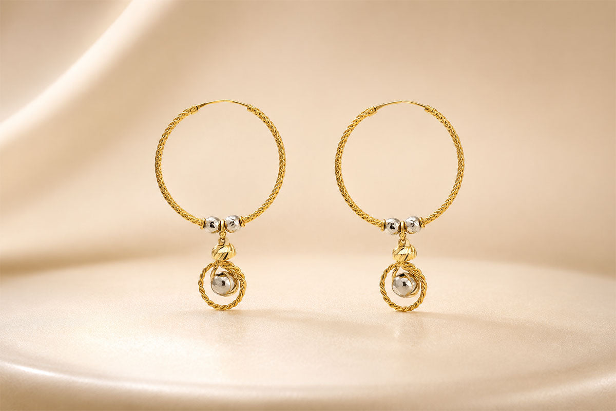 Gold Drop Earrings For Women