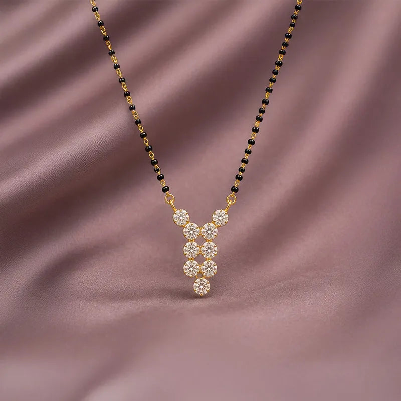 Elegant 18K Two Tone Gold Diamond Necklace and Earrings for Women