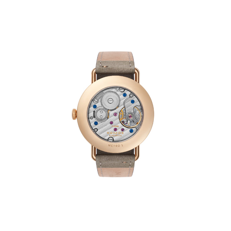 NOMOS Glashütte Metro Rose Gold Neomatik 39 Watch
