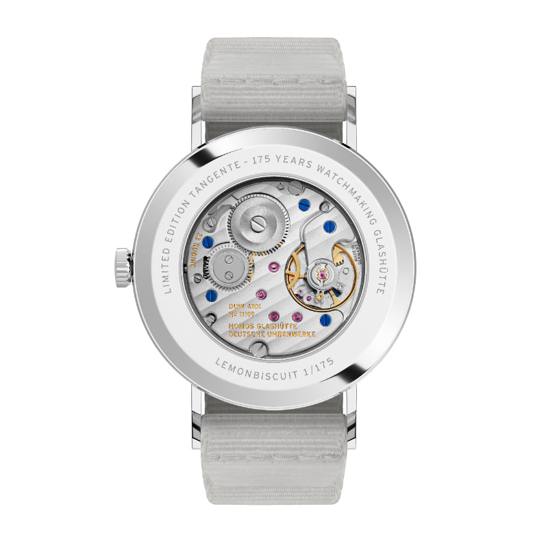 Tangente 38 Datum Lemonbiscuit 175 Years Watchmaking Glashütte