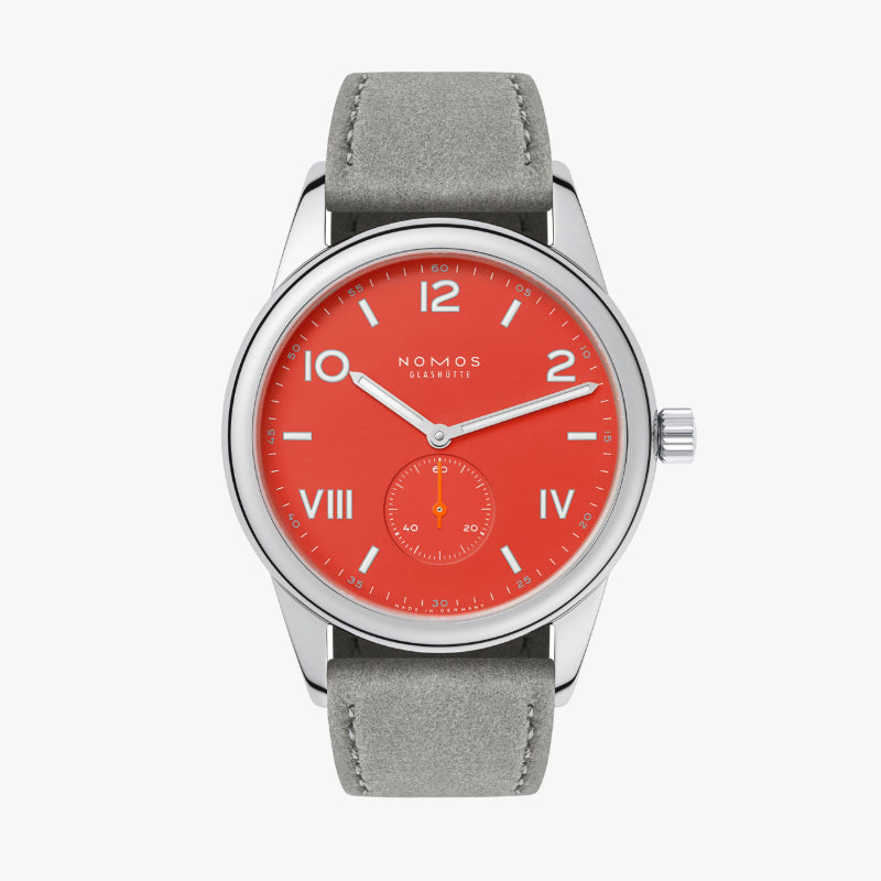 NOMOS Glashütte Club Campus 38 Nonstop Red Watch