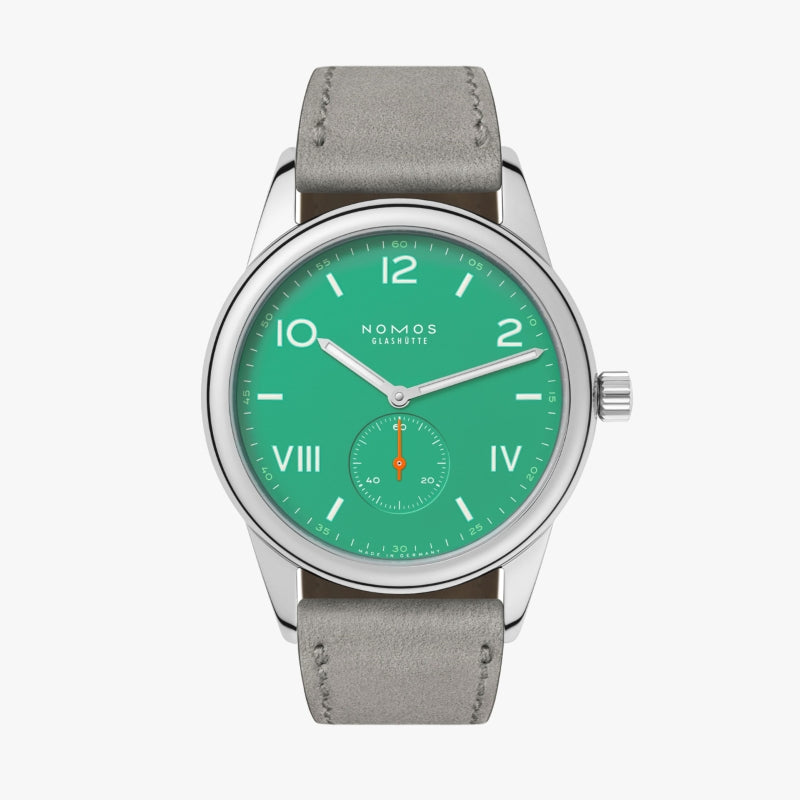 NOMOS Glashütte Club Campus 38 Electric Green Watch