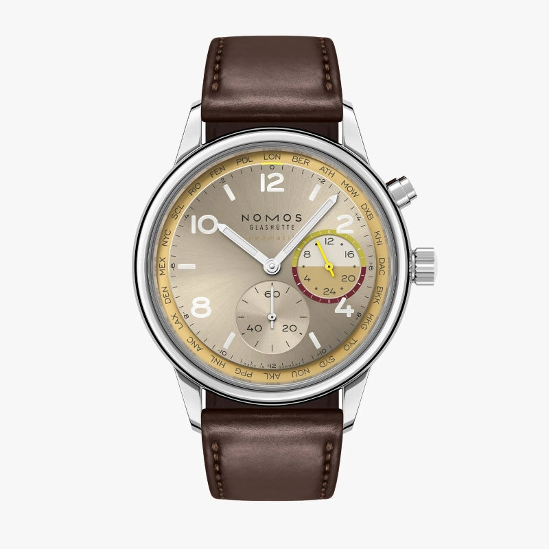 NOMOS Glashütte Club Sport neomatik Worldtimer Reverie