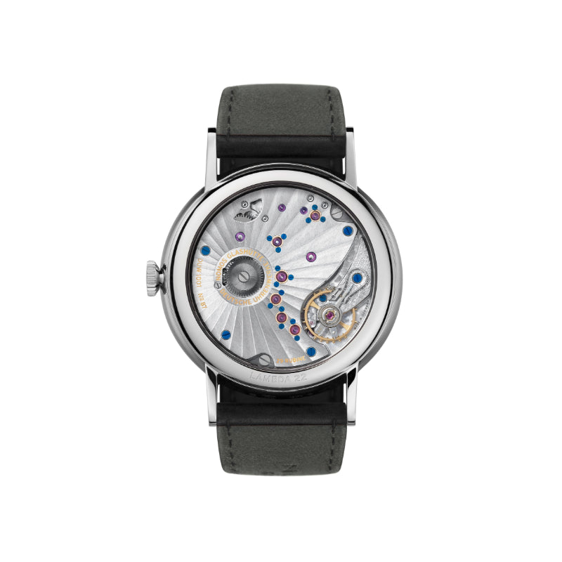 NOMOS Glashütte Lambda White Gold Deep Blue Watch