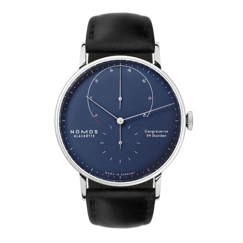 NOMOS Glashütte Lambda White Gold Deep Blue Watch