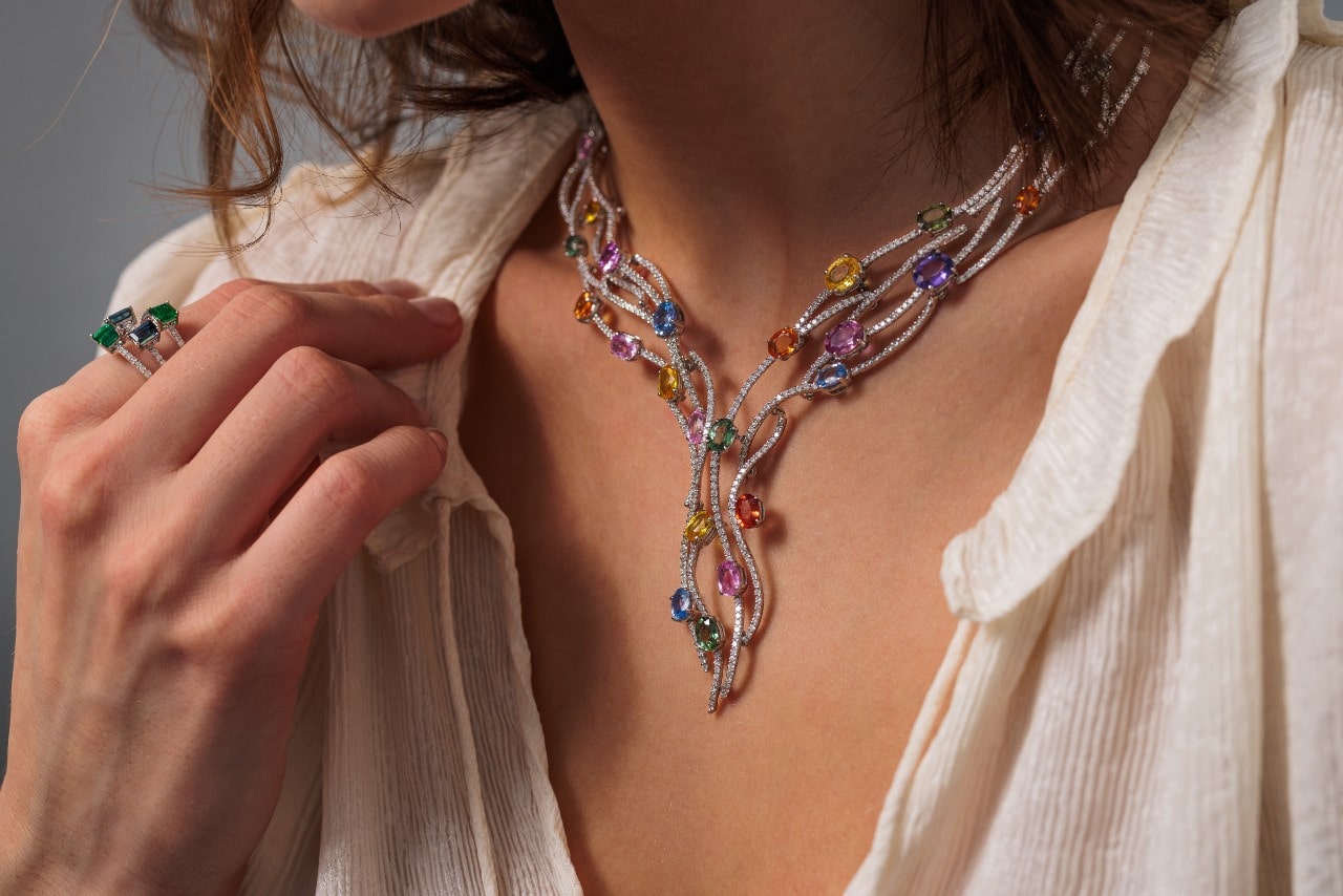 SEMI-PRECIOUS COLORED STONE JEWELRY