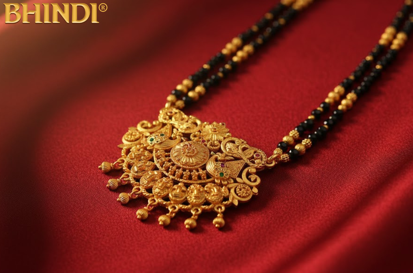 Best Gold Mangalsutra Jewelry Pendant Designs for Everyday to Wedding Wear