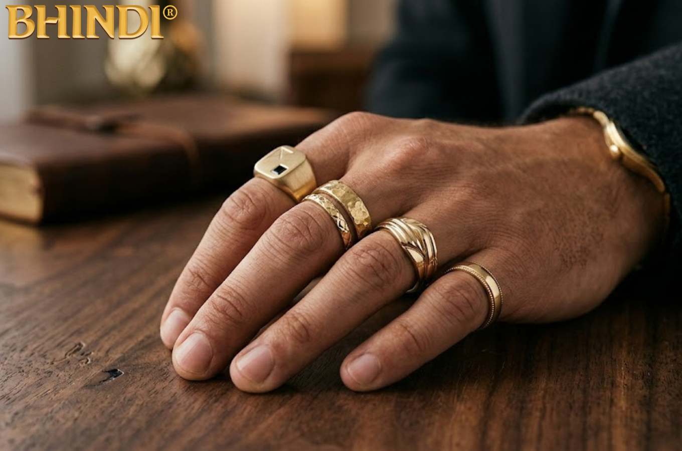 Unique Men’s Gold Rings for Everyday and Special Occasions
