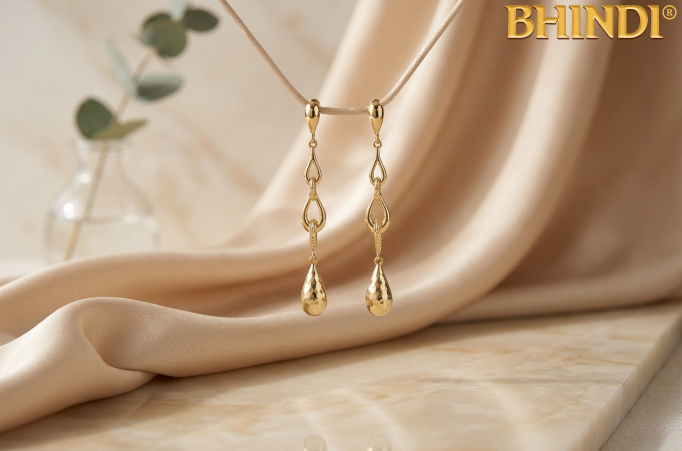 Gold Drop Earrings That Add Graceful Movement