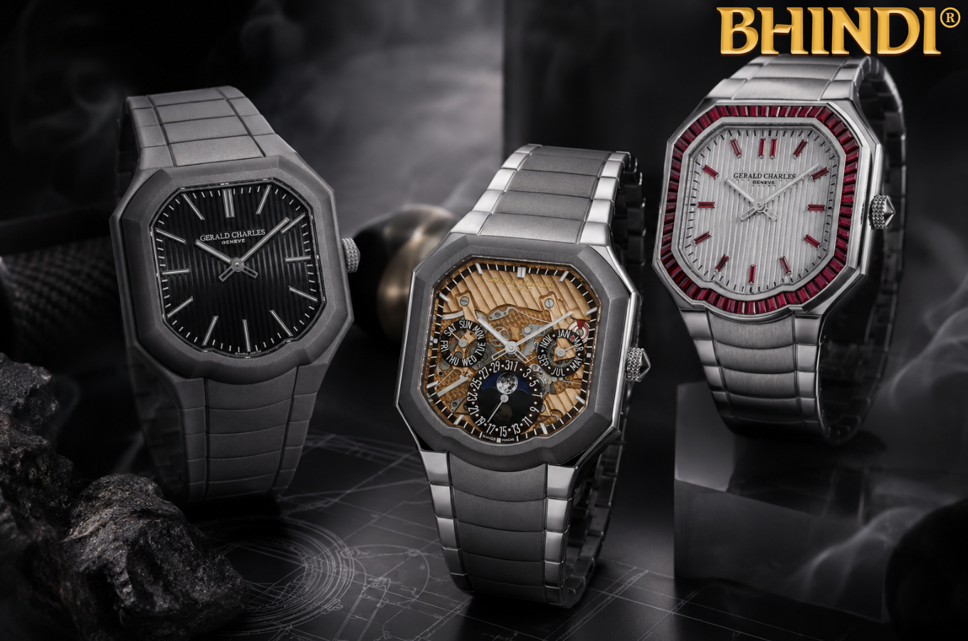 The Unique Design Story Behind Gerald Charles Masterlink Watches