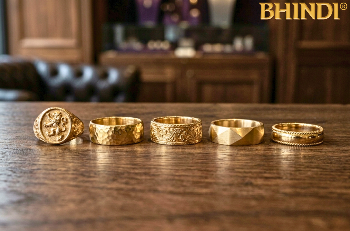 Gold Rings for Men That Make a Refined Style Statement