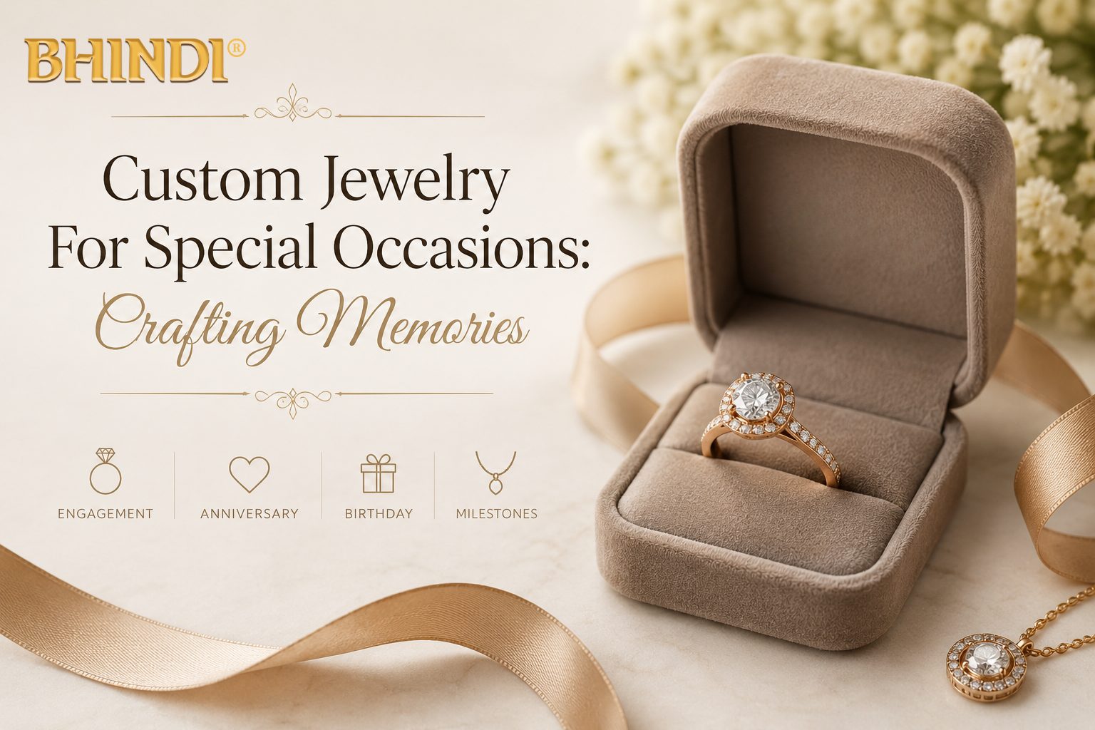 Custom Jewelry for Special Occasions: Crafting Memories