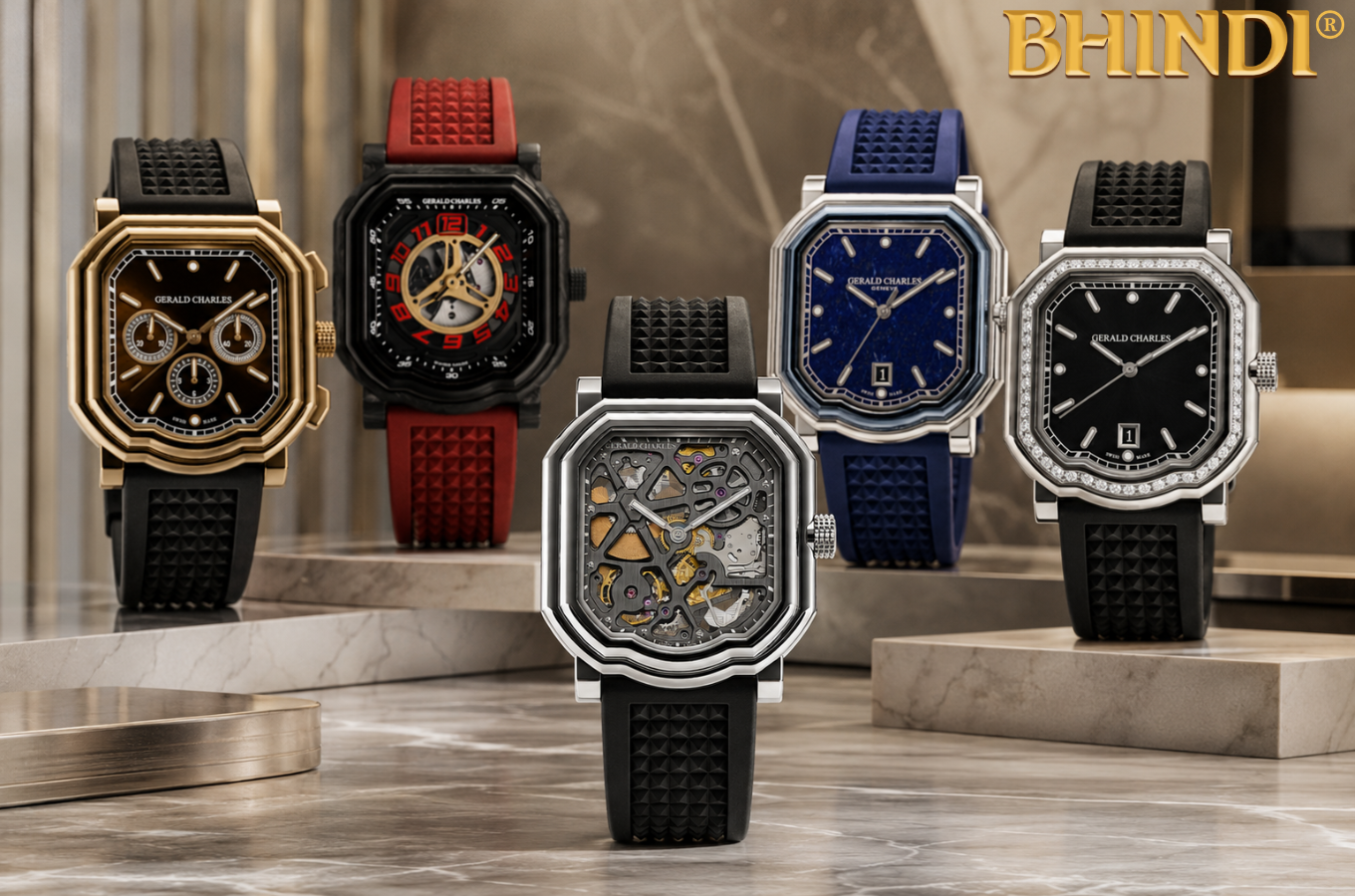Gerald Charles Dress Watches That Showcase Distinctive Swiss Design