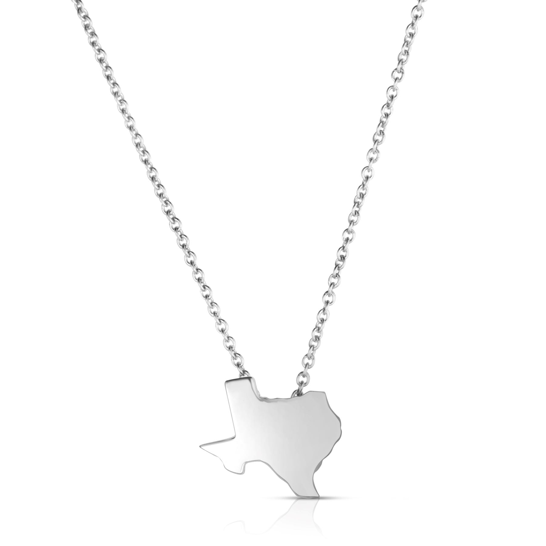 18K W XSMALL TEXAS NECKLACE