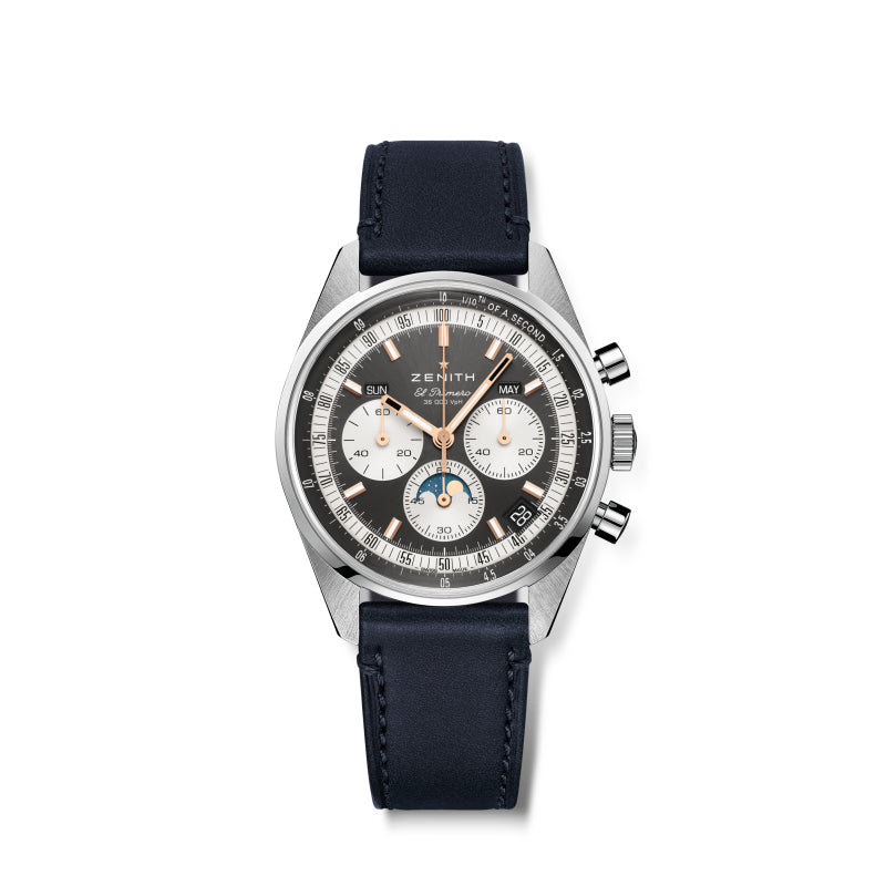ZENITH Chronomaster Original Triple Calendar 38mm Steel Case