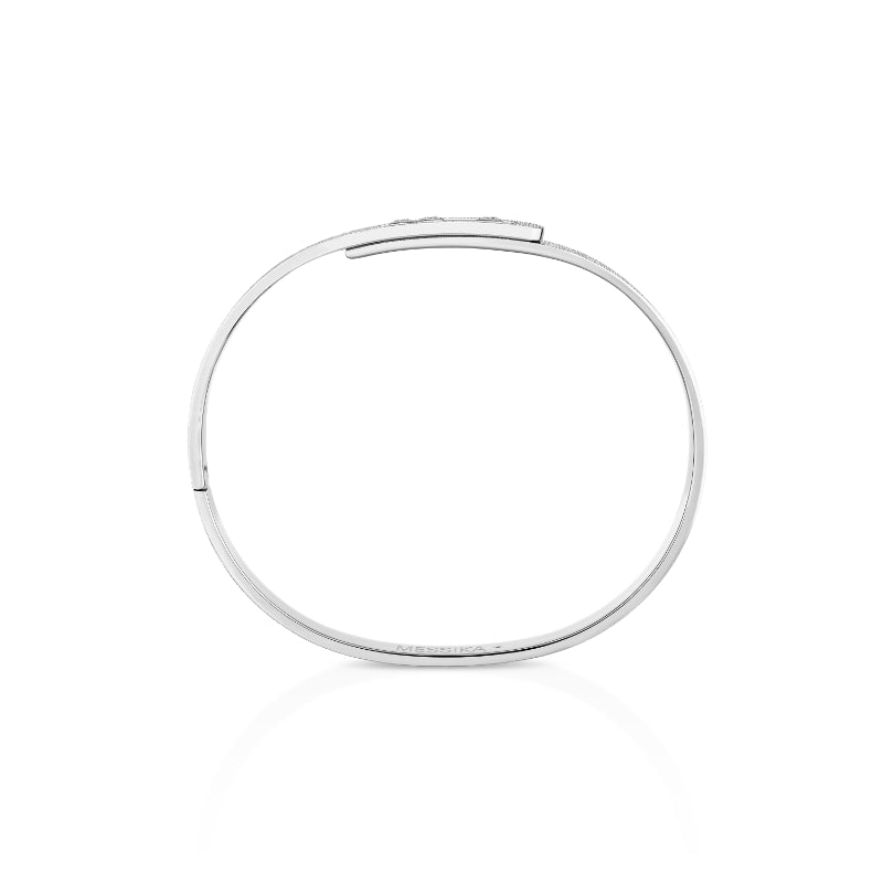 18K White Gold Diamond Move Noa Ciselé Bracelet