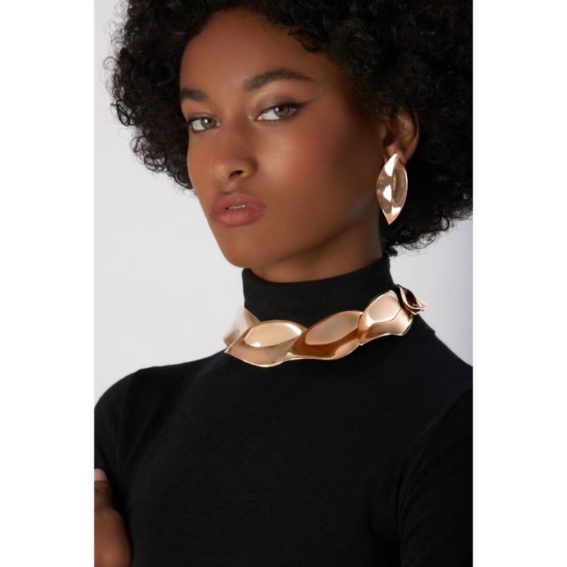 Giardini Segreti Earrings in 18K Rose Gold.