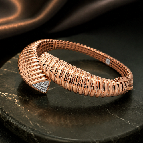 18K Single Bangles