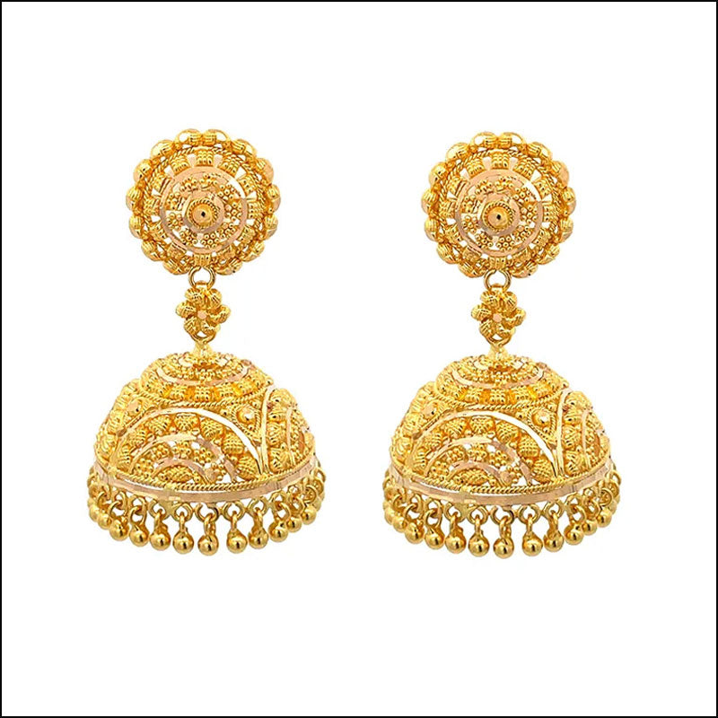  22K gold Jhumkas 