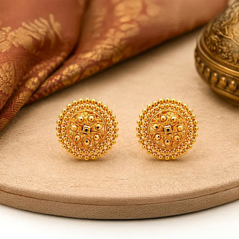  22K gold studs