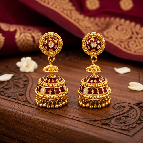 Gold Jhumka