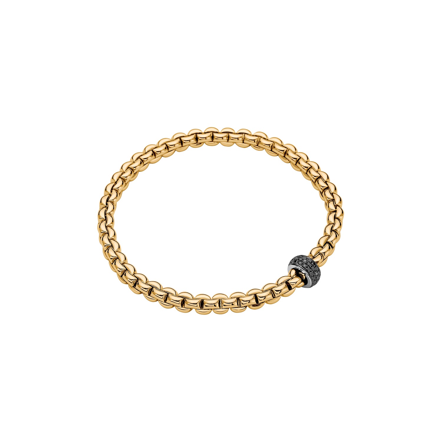 Bracelet with Black Diamonds