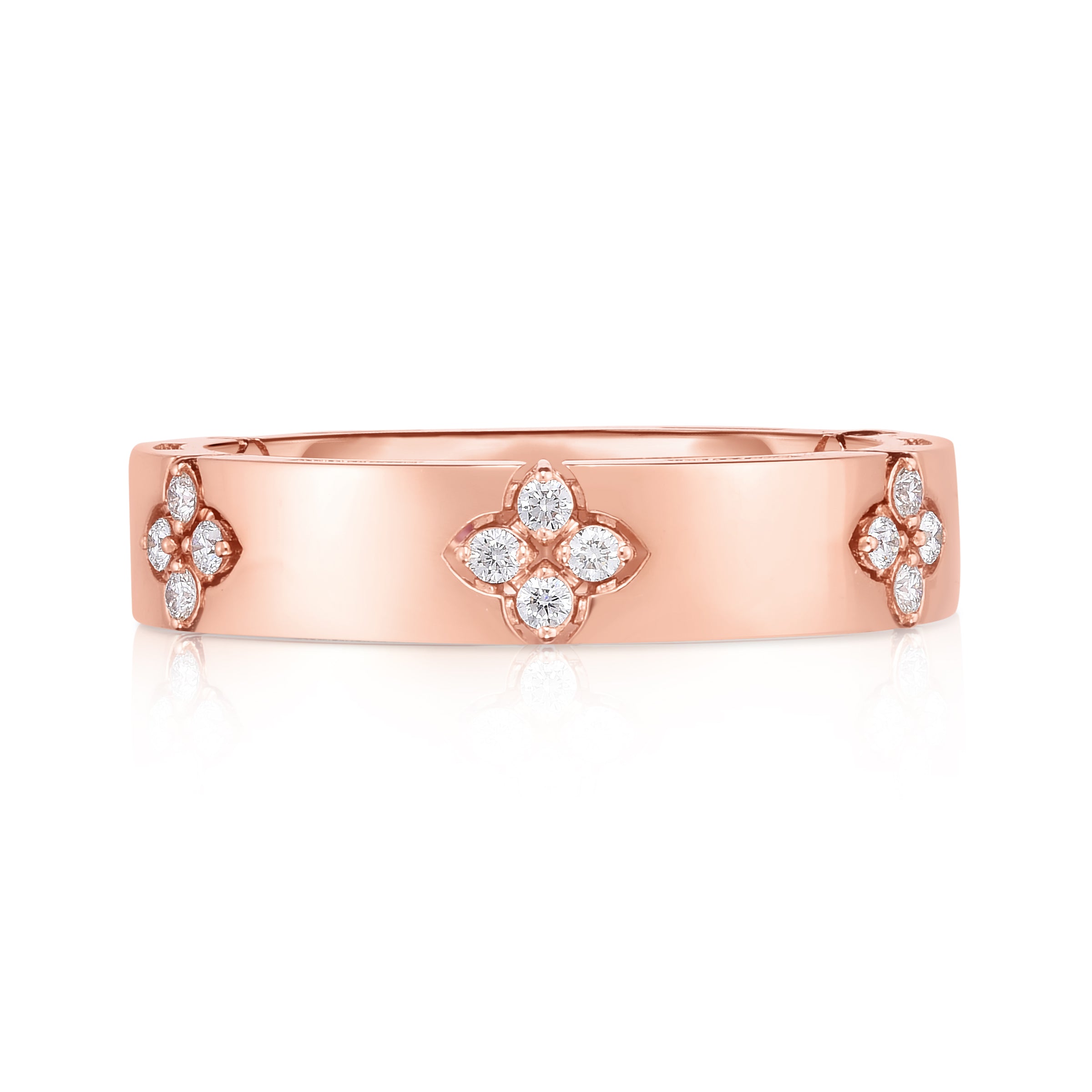 18K ROSE GOLD LOVE IN VERONA DIAMOND RING
