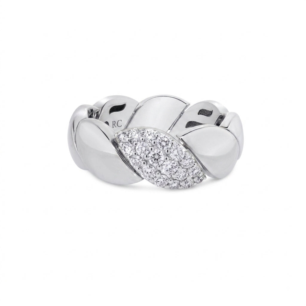 18K WHITE GOLD SAN MARCO DIAMOND RING