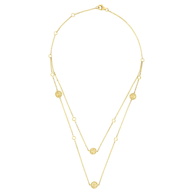 Contemporary yet Timeless Necklace Set