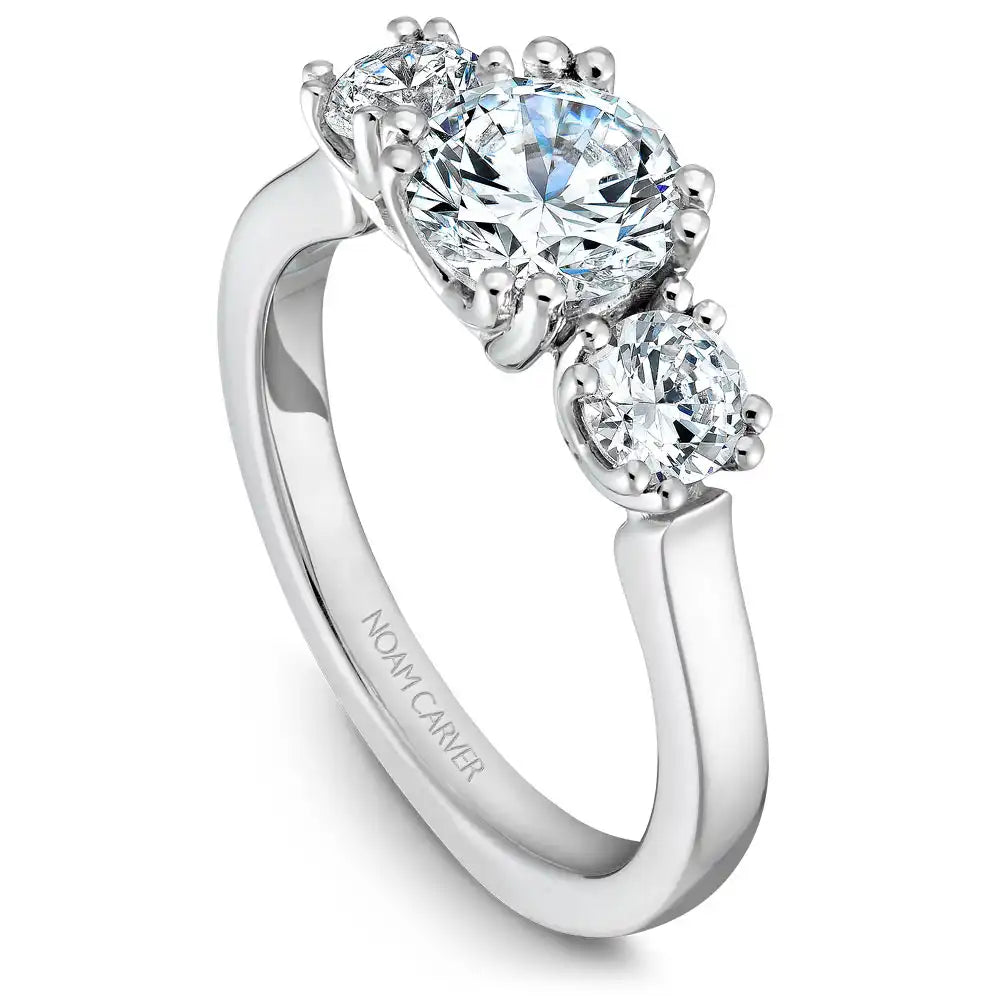 Noam Carver Semi Mount Engagement Ring