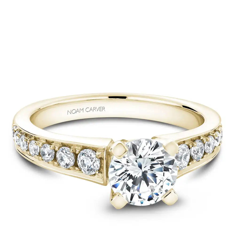 Noam Carver Semi Mount Engagement Ring