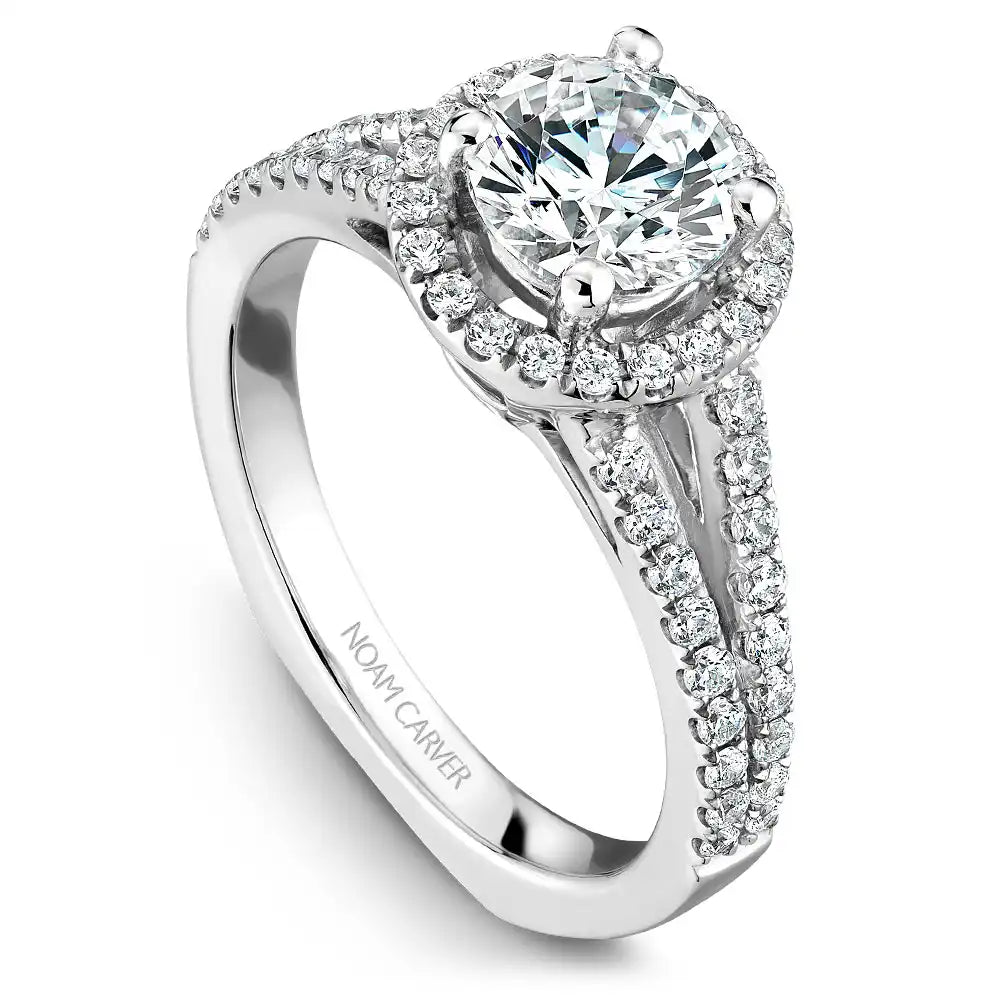 Noam Carver Semi Mount Engagement Ring