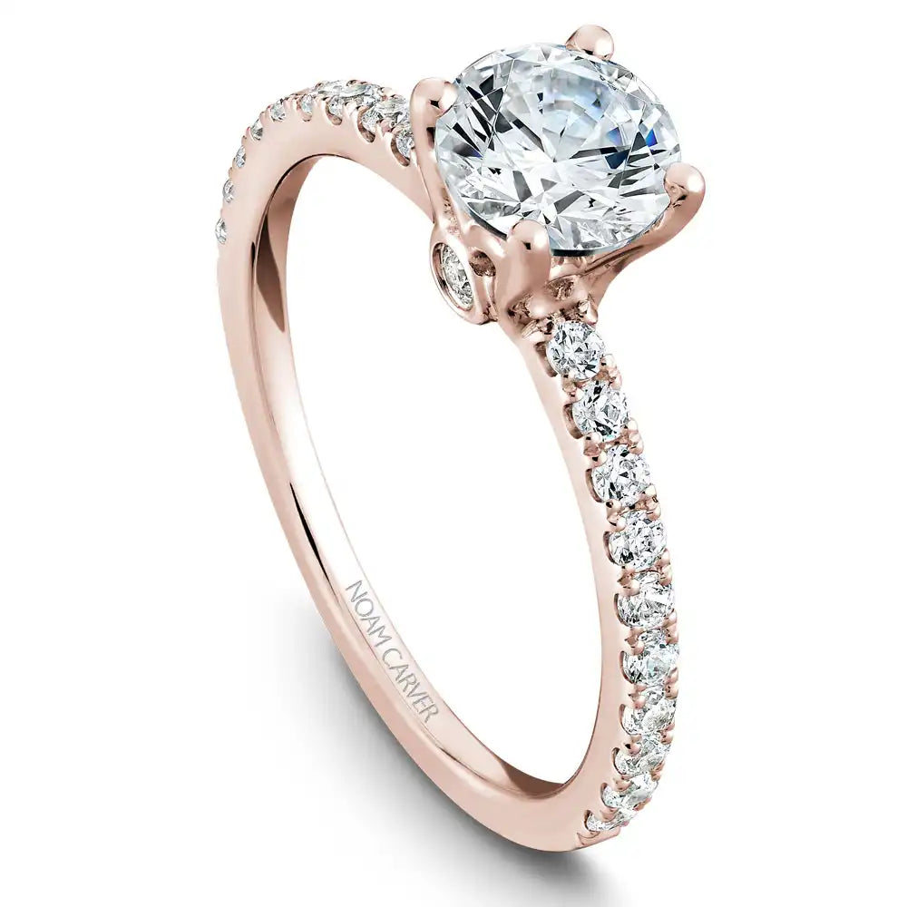Noam Carver Semi Mount Engagement Ring