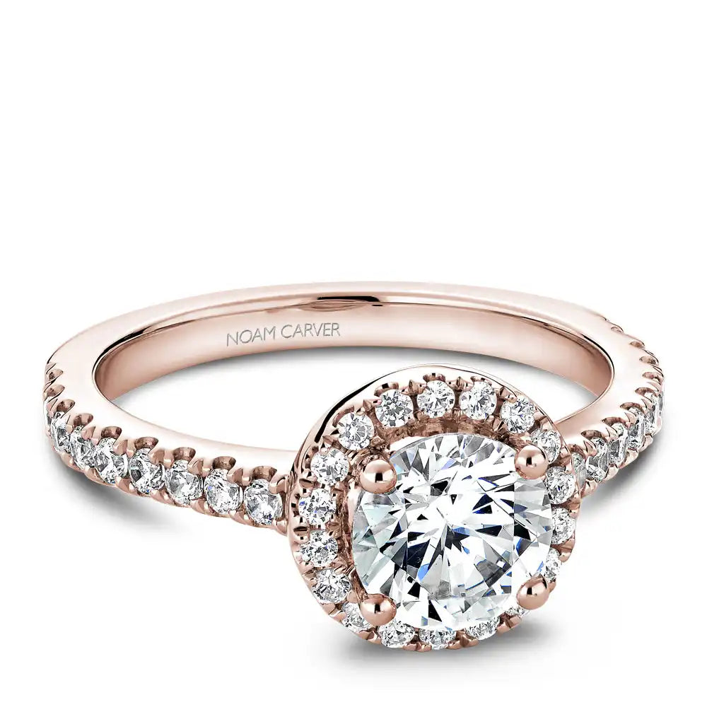 Noam Carver Semi Mount Engagement Ring