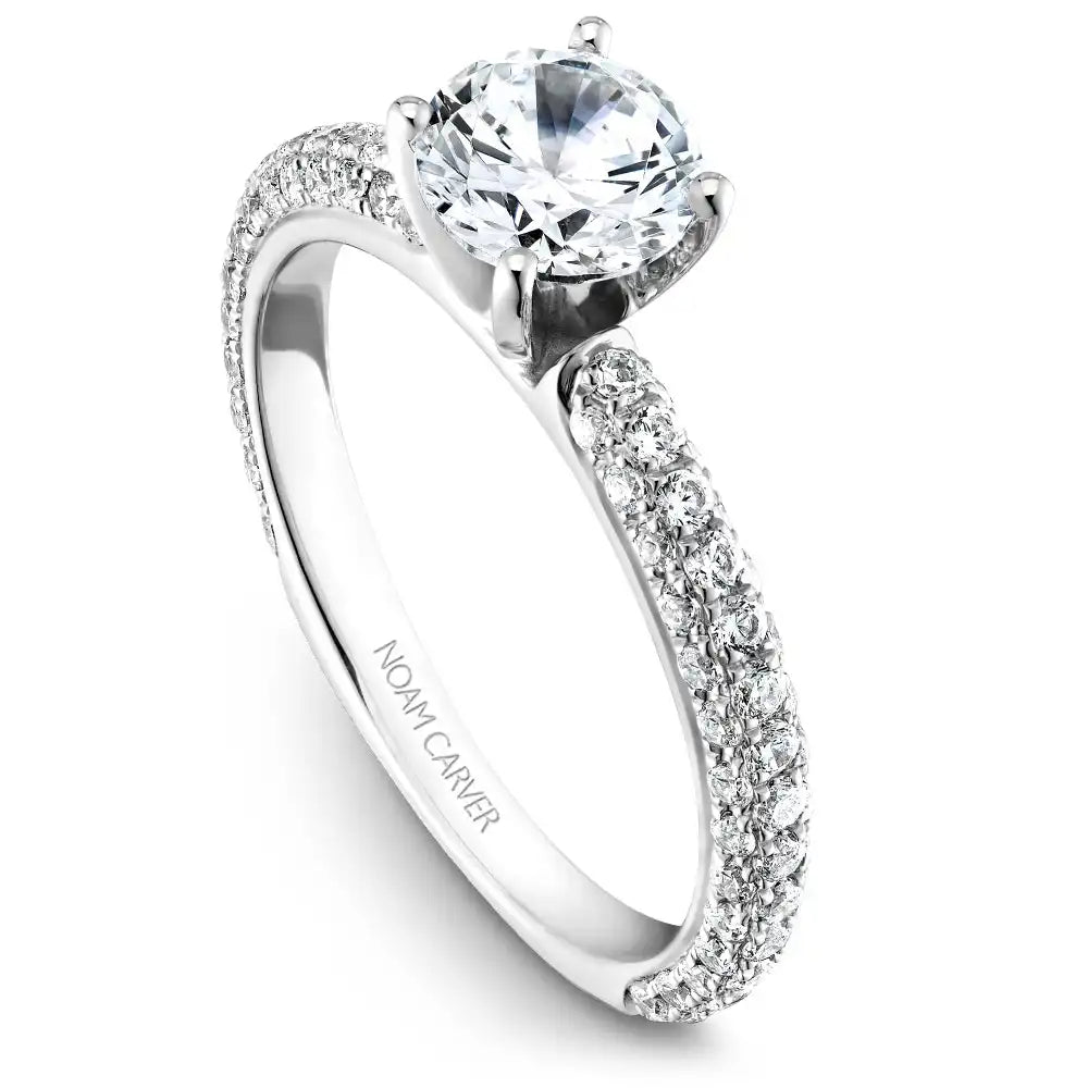 Noam Carver Semi Mount Engagement Ring
